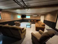 Year-round 3BR/2BA trailside house & 4 electric campsites near Lake Missaukee