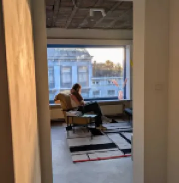 Colorful Flat @ trendy old docks. Perfect for couples. Expandable to 3 bedrooms