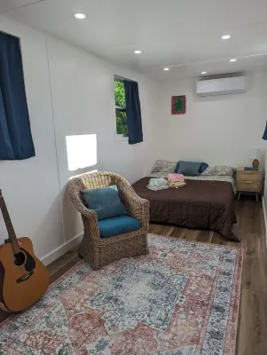 Salt Pond Bay Glamping Site With AC