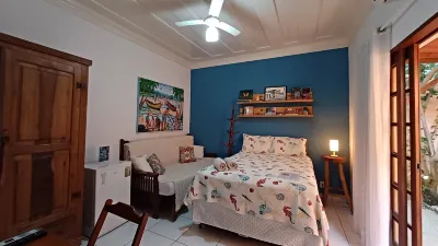 Cozy Caiçara Suite with AC, TV & Wi-Fi 300m from the Historic Center of Paraty Hotels in Pontal