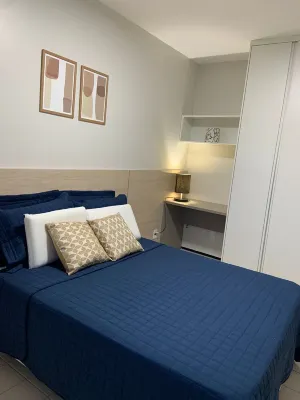 Flat Acochegante Jardim Renascença B, Aceita Animais Estimação a 5 Min. da Praia