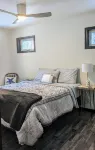 Charming quiet 2-bedroom house set in a cedar forest in welcoming Fish Creek