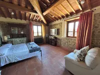 Villa Manciano nestled in the Tuscan countryside