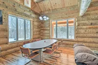Custom Log Cabin w/ Deck & 45 Acres by Pine River! - Alloggi