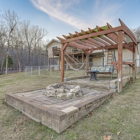 Waterfront Cherokee Village Home w/ Private Dock!