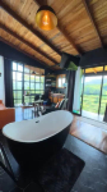 Sitting on stilts, Stuido Wow has spectacular volcano, lake & rain forest views!