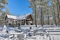Custom Angel Fire Home Views, Hot Tub and Fire Pit! - 3-Star