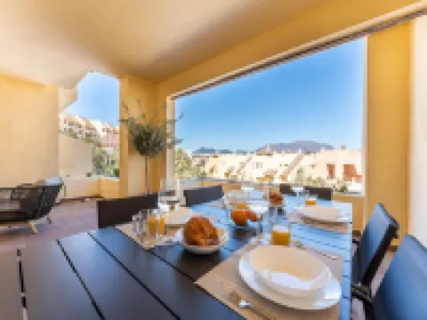 Cosy apartment in Manilva with shared pool