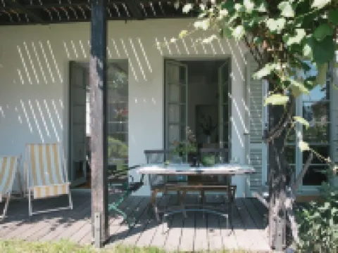Turmvilla Ground Floor: Terrace with Pergola, Wood-Burning Stove and Water Access Hotéis em Werder