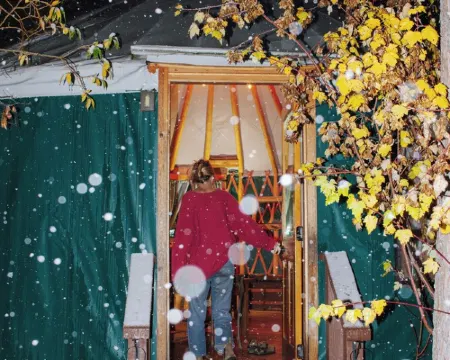 Brand New Yurts in the wilds of MT-Stay @ GNP like no other! 7mi. from W Glacier Hotels in Coram