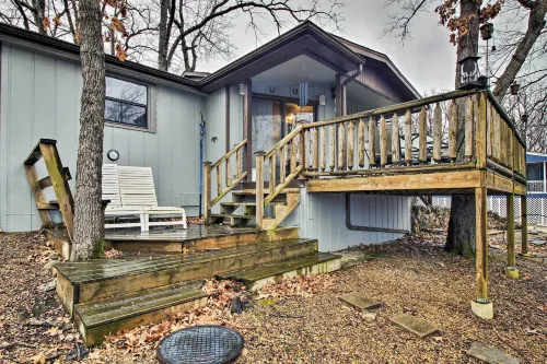 Rustic Stockton Lake Cabin Half Mile to Lake! - Wi-Fi