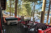 Baker Cabin at Colden Lodge A Romantic Adirondack Private Cabin on Lake Flower