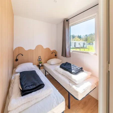 Premium caravan in Érezée with terrace