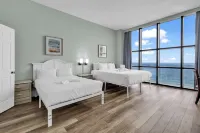 Scenic Views from the Balcony at Ocean Forest Plaza Condos