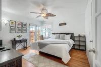 Family-friendly summer vacation home with big hot tub 2 blocks from beach. - Hot Tub