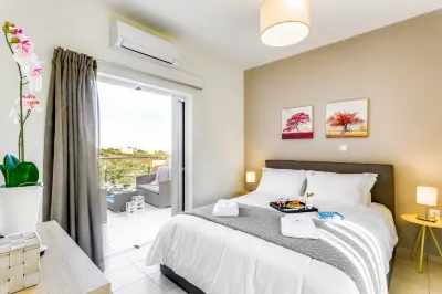 Villa Mimis with Private Pool nr Almyrida & Kalyves Hotels near Old Christian Basilica of Almirida