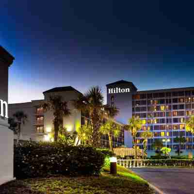 Hilton Galveston Island Resort Hotel Exterior