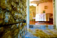 Sermoneta Historic Stone Village House with Pool in a Medieval Hill Town Close to Rome and Naples