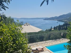 Gran Domenica Villa Corfu, Private Pool, Sea View, Garden