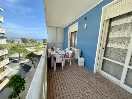 Colorful Flat by the Beach