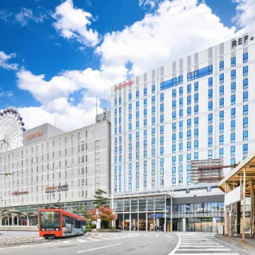 Ref Matsuyama City Station by Vessel Hotels Отели рядом с достопримечательностью «Храм Исите-дзи»
