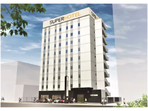 Super Hotel Okayama Station Higashiguchi Hotel di 