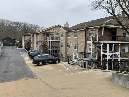 Three bedroom, three bath upper floor unit with great views!