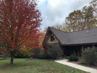 Charlevoix's Beautiful Log Home