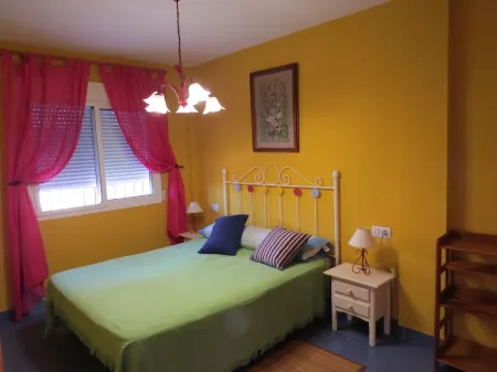 Apart 68 - Naturist apartment in Vera, front beach view, sun and golf all year