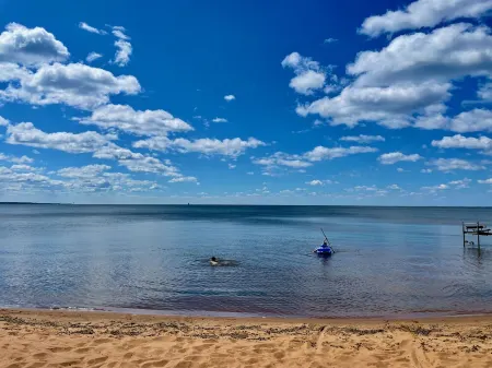 Eagle Sands on Mille Lacs: Sugar Sand Beach on the Peaceful North End