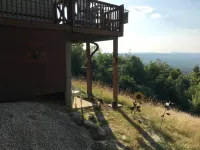 Guests enjoy their own one bedroom apartment in the Ozarks