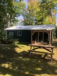 Cabin close to trails. Excellent location.
