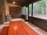 3 charming cottages sleeping 14 on an ocean cove, 21-acre forest property