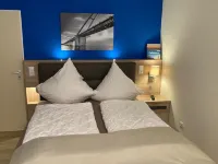 Your apartment with a wonderful panoramic view of the Burgtiefe marina