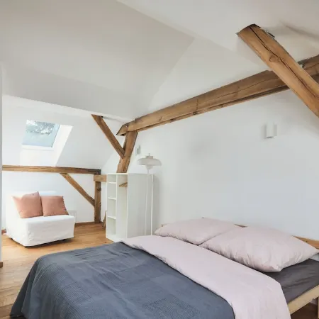 Maisonette Apartment "Kranich" – 3 Minutes from the Lake, Close to the Forest