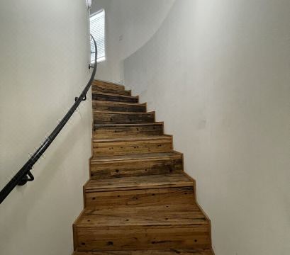 Night view of the bin