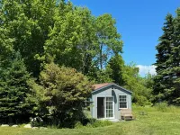 Oceanside Acadia Artist's Studio with high end finishes and local character