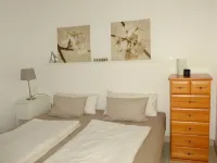 2 bedroom apt. 36 sqm swimming pool u. Sauna about 8 minutes walk z. Beach Wi-Fi