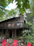 This 2000 sq ft cabin is the perfect retreat!