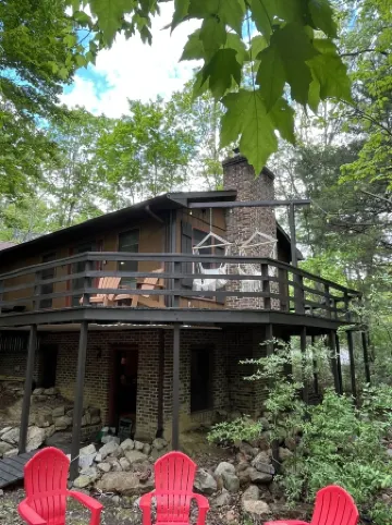 This 2000 sq ft cabin is the perfect retreat!