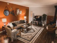 Cozy Blue Cabin at Higgins Lake Hotels in Markey Township