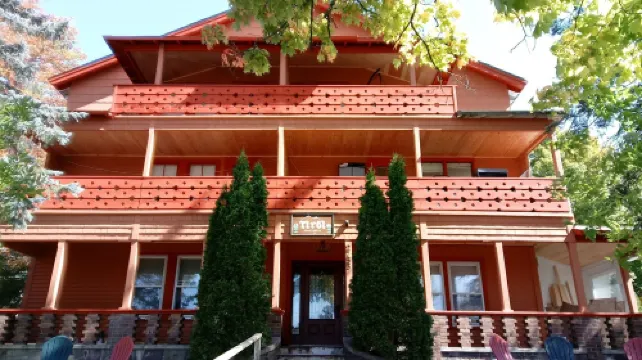 Awesome mountain view with private patio, Fantastic location right on Main St.