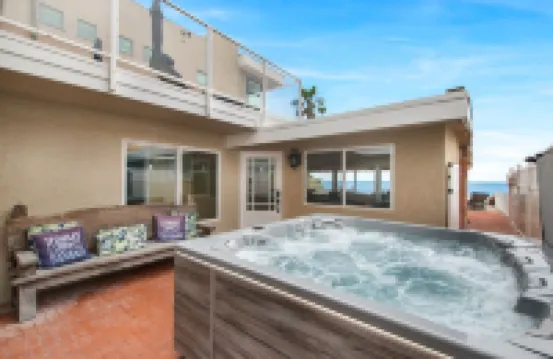 Deluxe Oceanfront Beach House I Luxury Hot Tub I Family Game Room I On the Beach