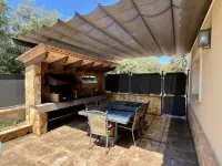 Judibar House with Barbecue and Pool with Jacuzzi in Calonge, Costa Brava.