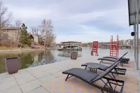 Luxury Lakefront Dream Home w/ Boat Dock and Volleyball Court!