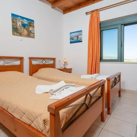 Spiros Beach Villa Large Private Pool Walk to Beach Sea Views A C Wifi Car Not Required - 971