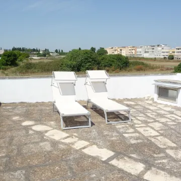 Unique apartment with 2 large terraces,  4 mins walk from Otranto centre and sea