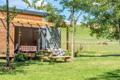 Sunset Cabins - Studio Pod-Sleeps 3-Tjsssc 힌튼 펀차든 호텔