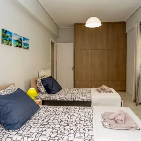 Thano's Stylish Flat Just 150m to the Beach