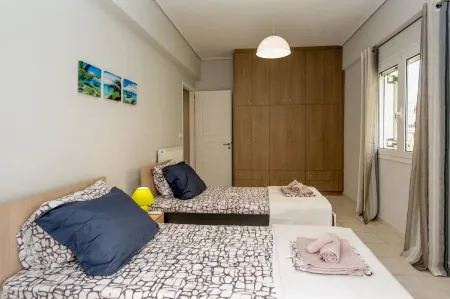 Thano's Stylish Flat Just 150m to the Beach
